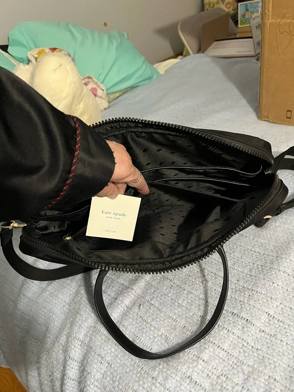 kate spade Black Laptop Bag with Shoulder Strap